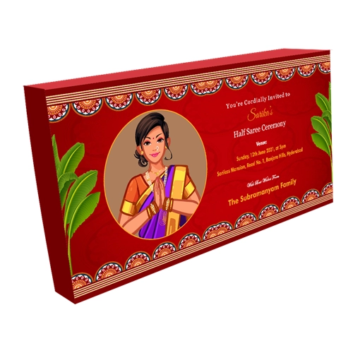 4 x 75 Grams Standard 4 Compartments Dry Fruit Gift Box | Personalize